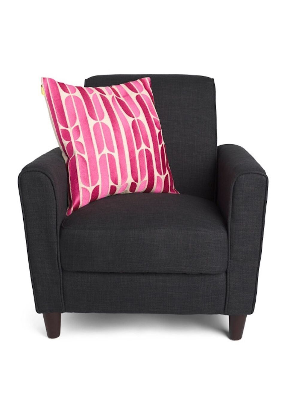 Trina Turk Palmdale Pink Embroidered Pillow New